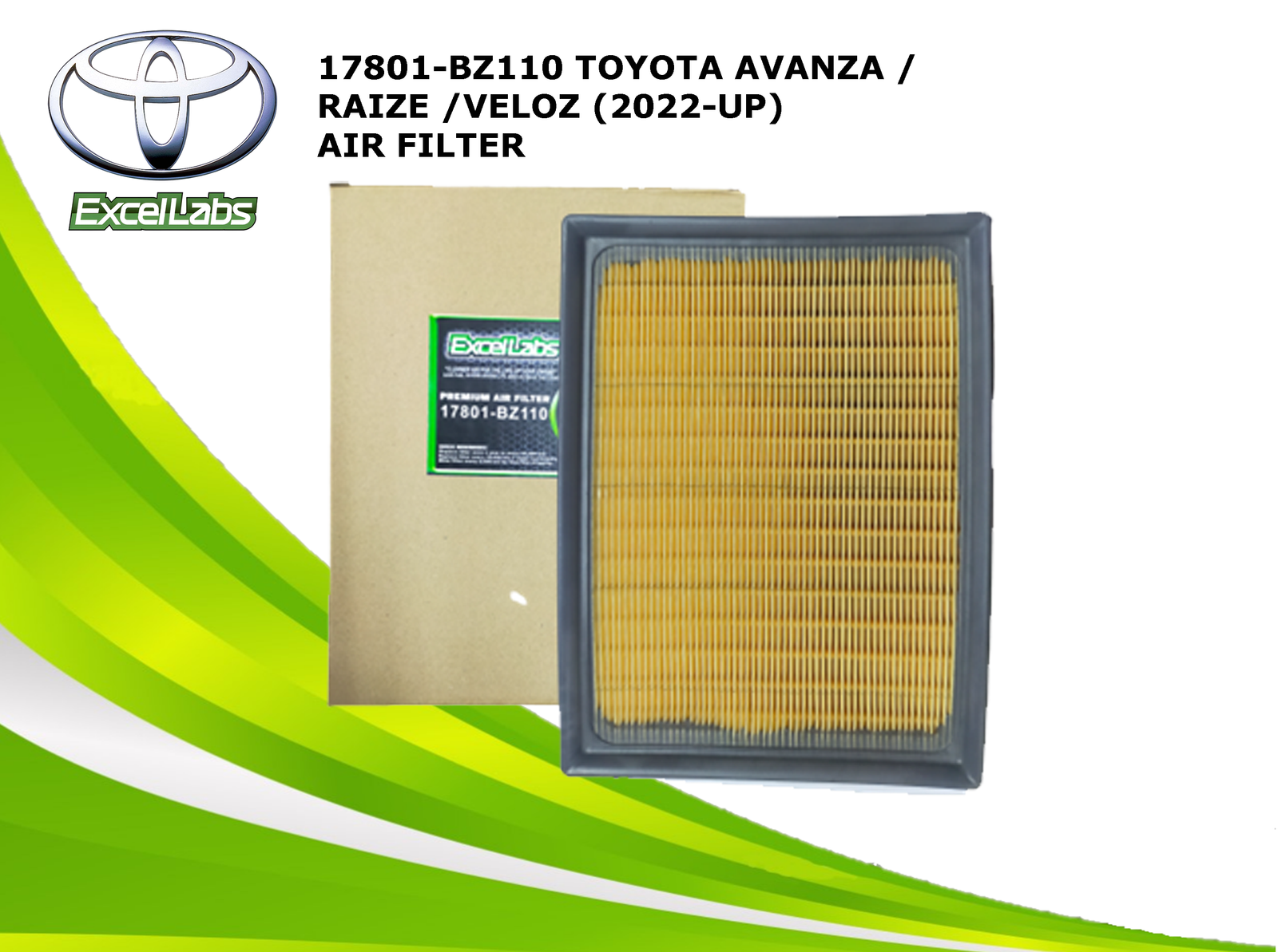 AIR FILTER (17801-BZ110)