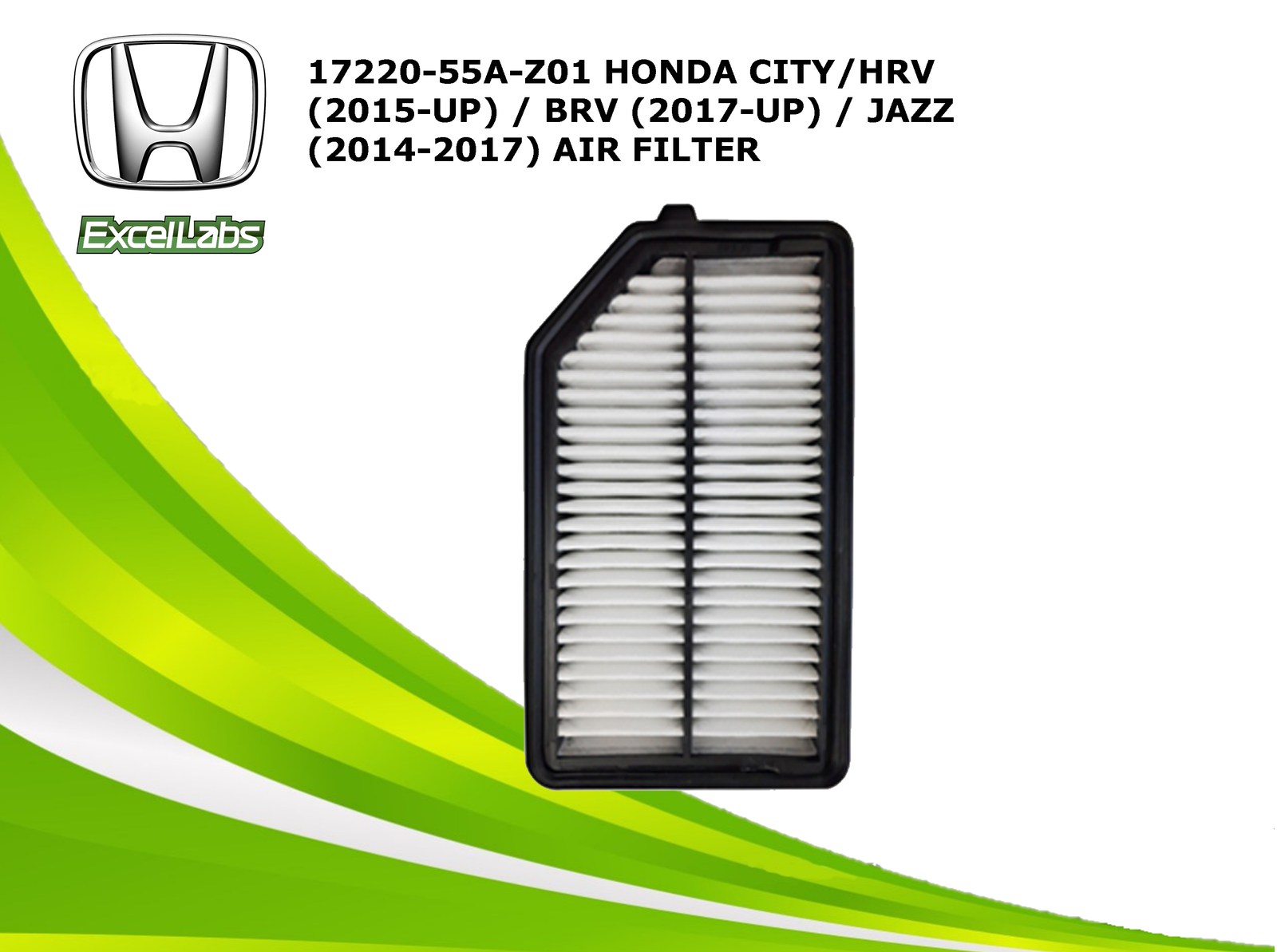 AIR FILTER (17220-55A-Z01)