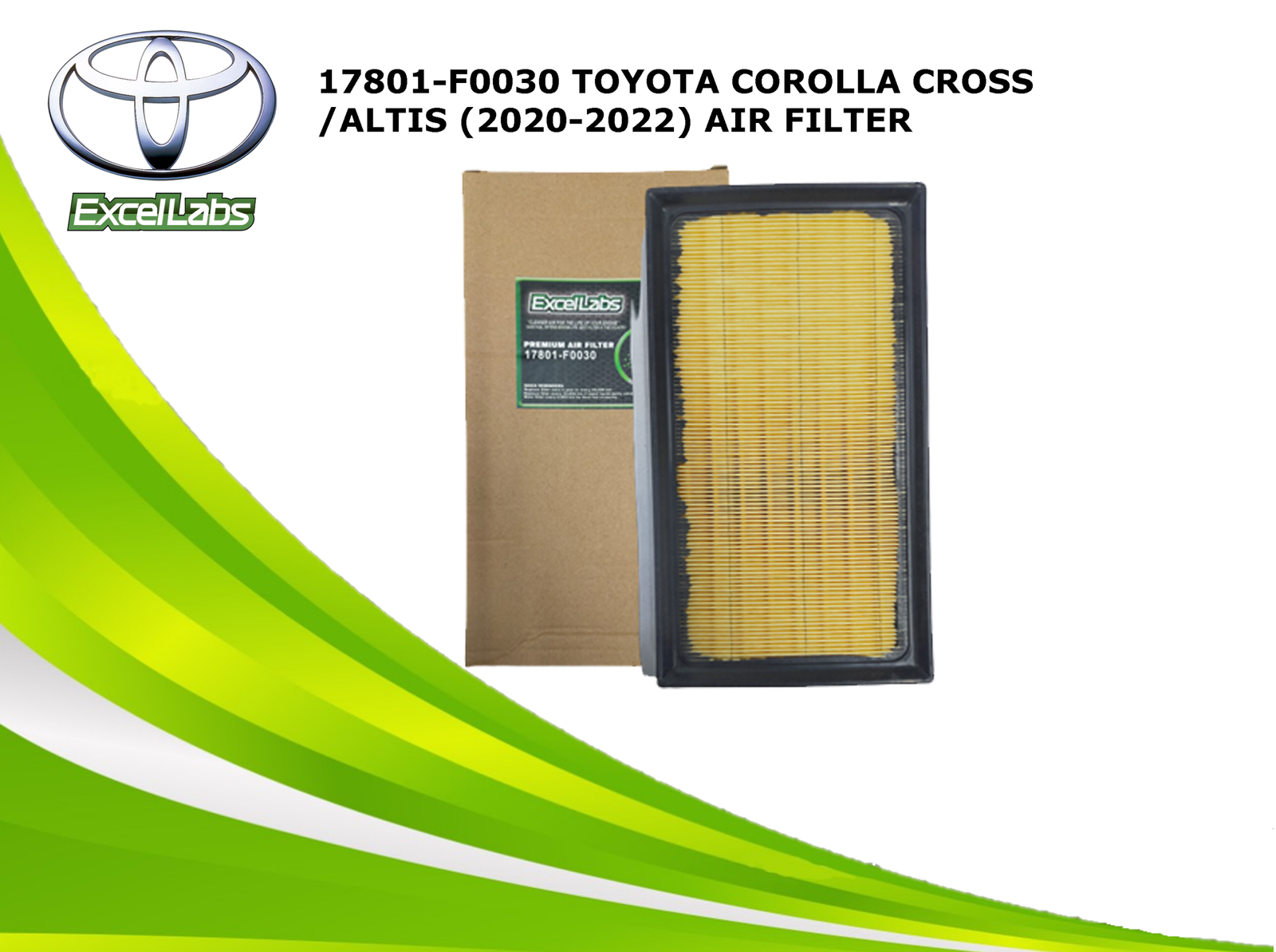 AIR FILTER (17801-F0030)