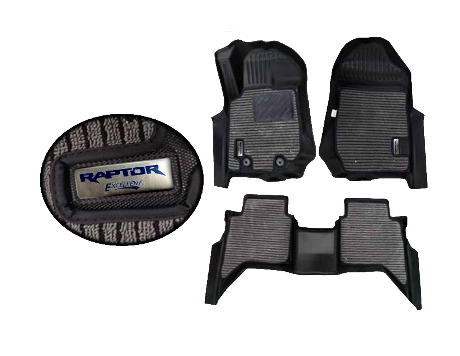 FORD RAPTOR 2012-2021 DEEP DISH MATTING PREMIUM 5D EXCELLENT