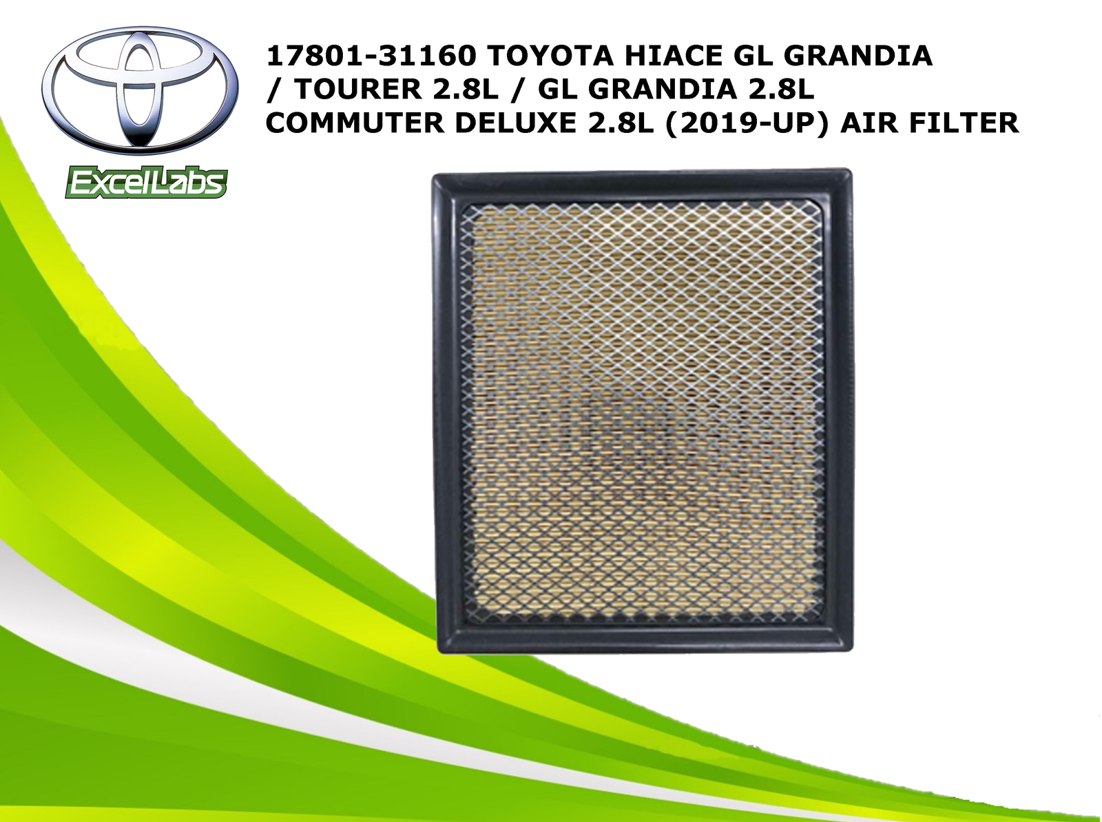 AIR FILTER (17801-31160)