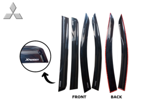 k2086bk-2018-2024-xpander-door-visor-4pcs-set-black-mugen-type