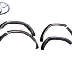 TOYOTA HILUX G VARIANT/HILUX CONQUEST 2.4/2.8 2016-2024 FENDER FLARE WITH BOX BLACK