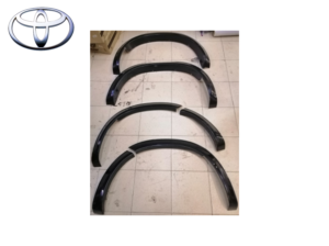 k72092012-2025-hilux-vigo-champ-fender-flare-6pcs-set-black