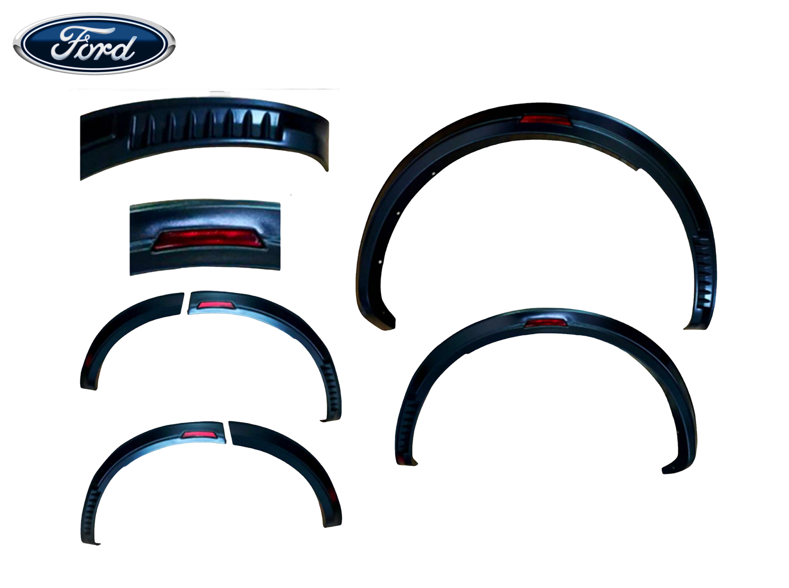 FORD EVEREST 2018-2020 FENDER FLARE WITH REFLECTOR