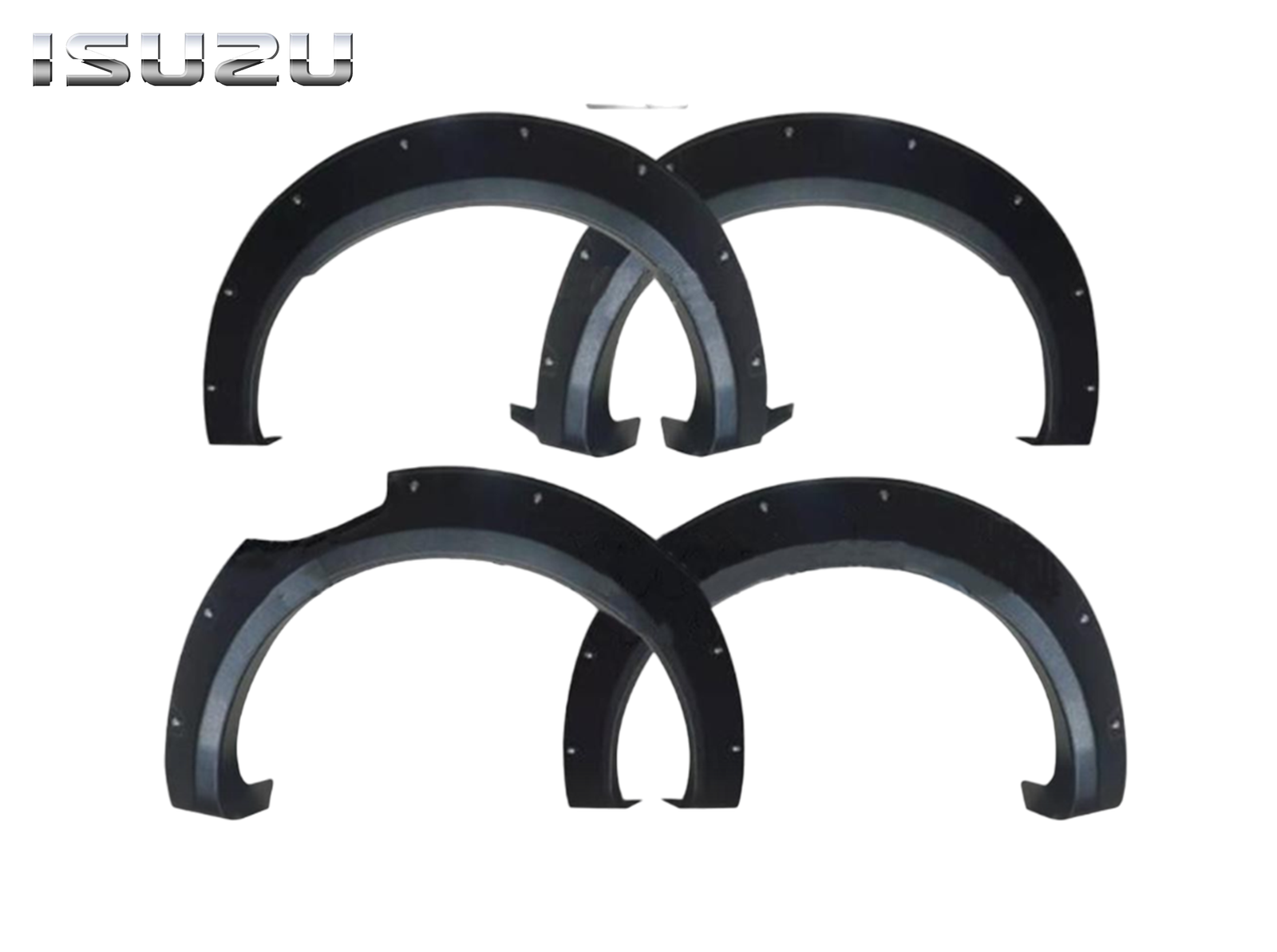 ISUZU DMAX 2021 FENDER FLARE OFF ROAD VACCUM DOORS