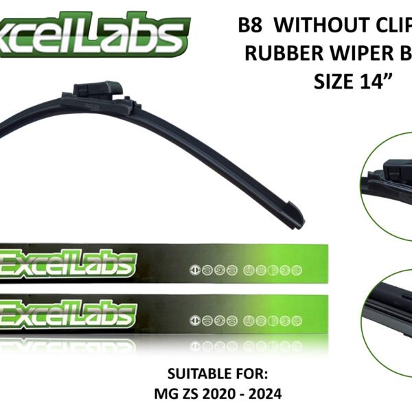 EXCELLABS RUBBER WIPER BLADE SIZE 14" (B8)