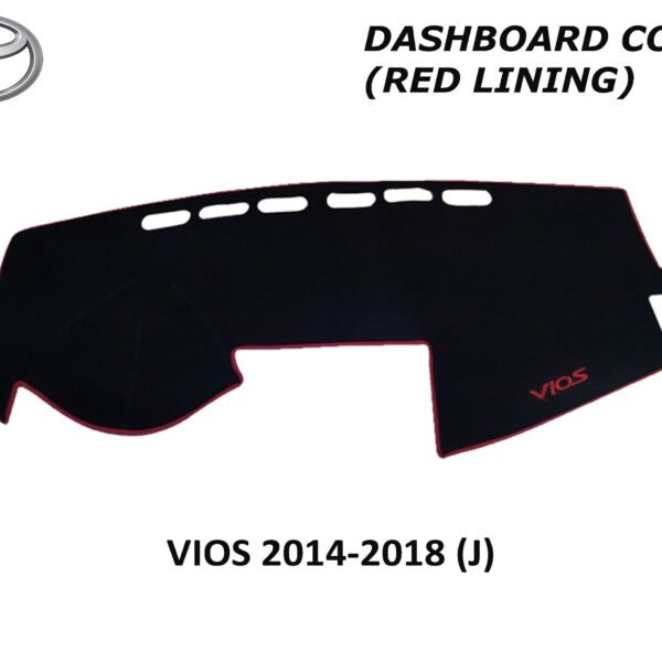 VIOS 2014 DASH BOARD COVER (RED LINING)