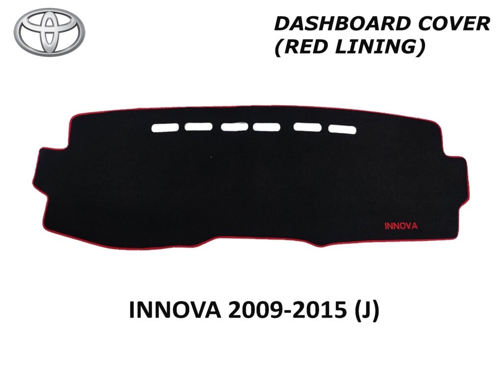 2014 JUDY INNOVA DASH BOARD COVER RED LINING