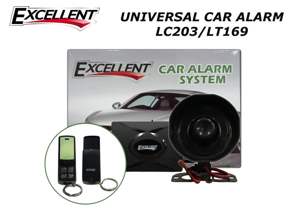 UNIVERSAL SPY CAR ALARM SYSTEM LC203/LT169