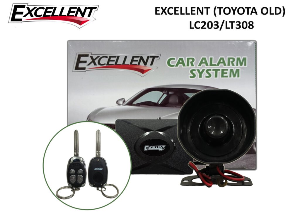 TOYOTA OLD CAR ALARM SYSTEM LC203/LT308