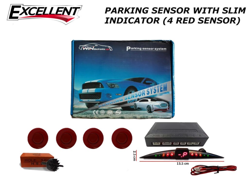 4EYE PARKING SENSOR/BACK SENSOR RED RICH SENSOR