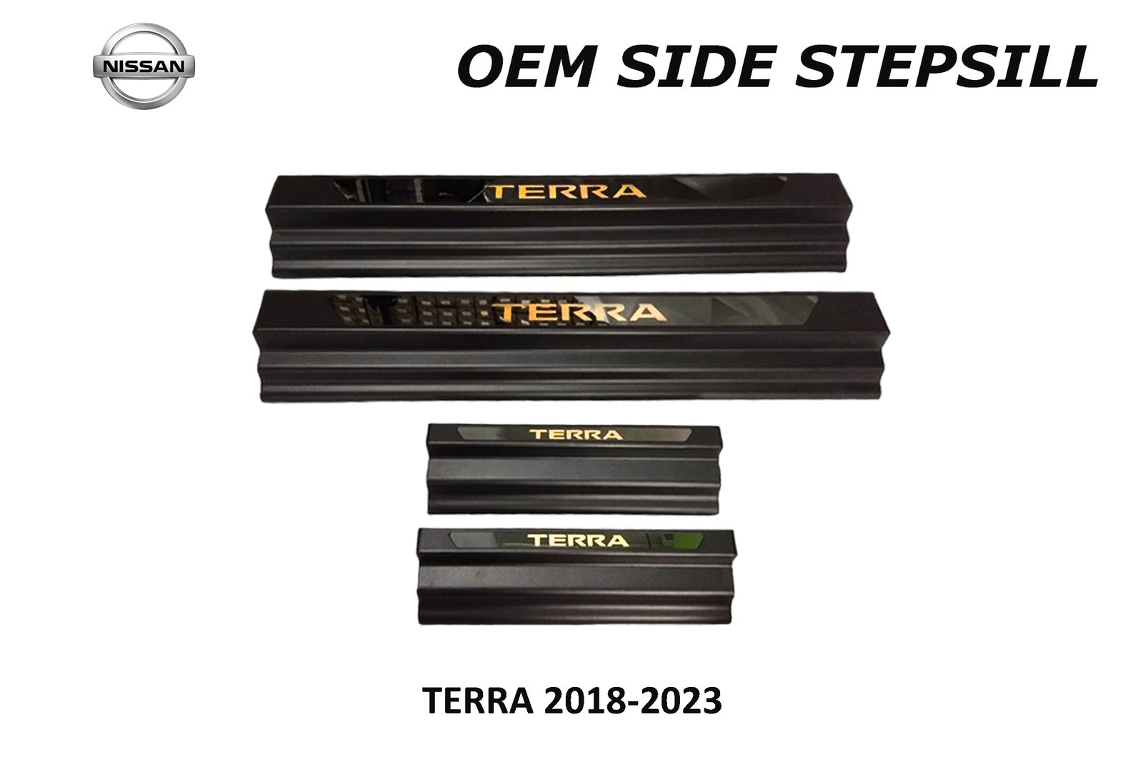 TERRA 2018 - 2023 SIDE STEPSILL WITH LOGO NO LED