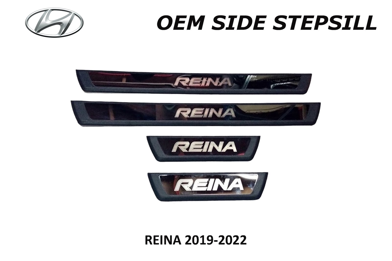 REINA 2019 - 2022 SIDE STEPSILL WITH LOGO NO LED