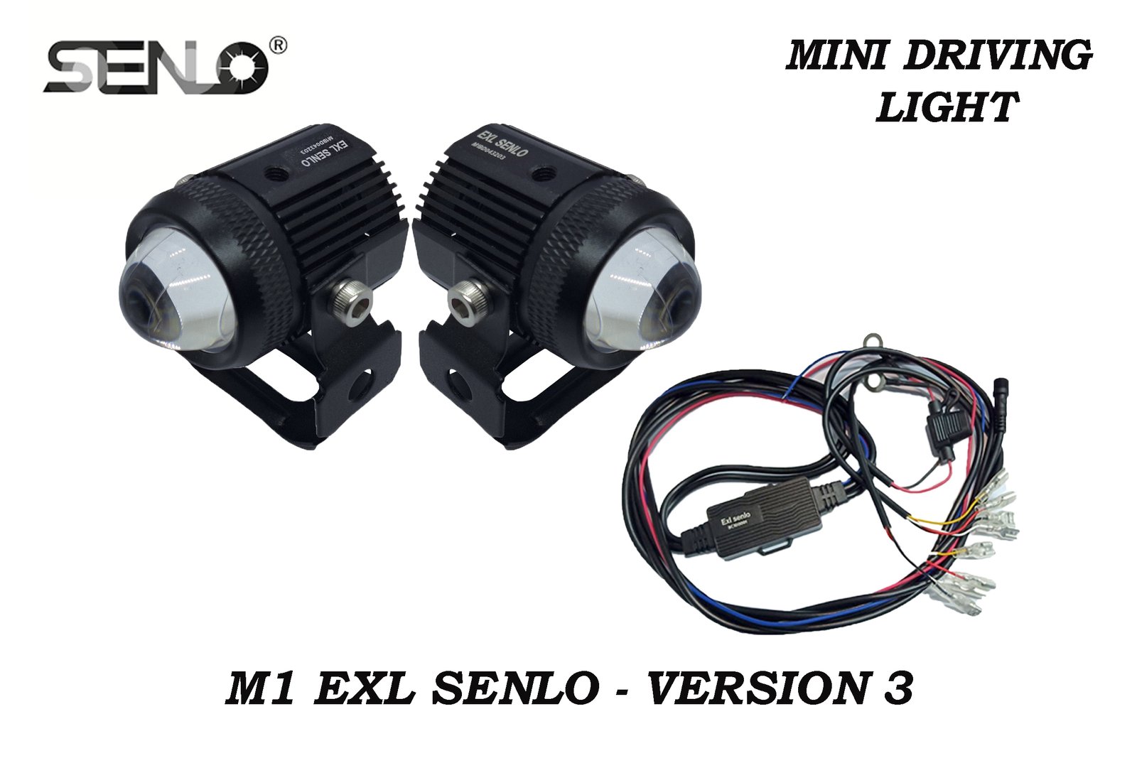 SENLO MINI DRIVING LIGHT - M1 EXL SENLO MINI DRIVING LIGHT - VERSION 3