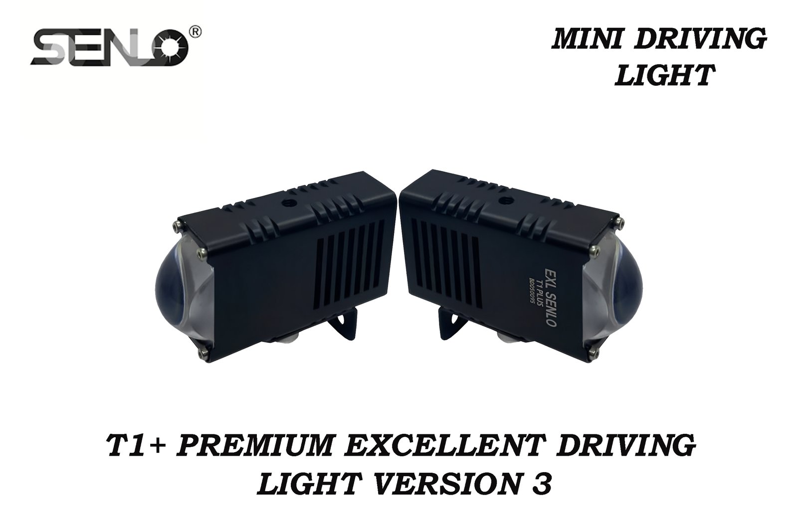 SENLO MINI DRIVING LIGHT: T1+ PREMIUM EXCELLENT DRIVING LIGHT VERSION 3