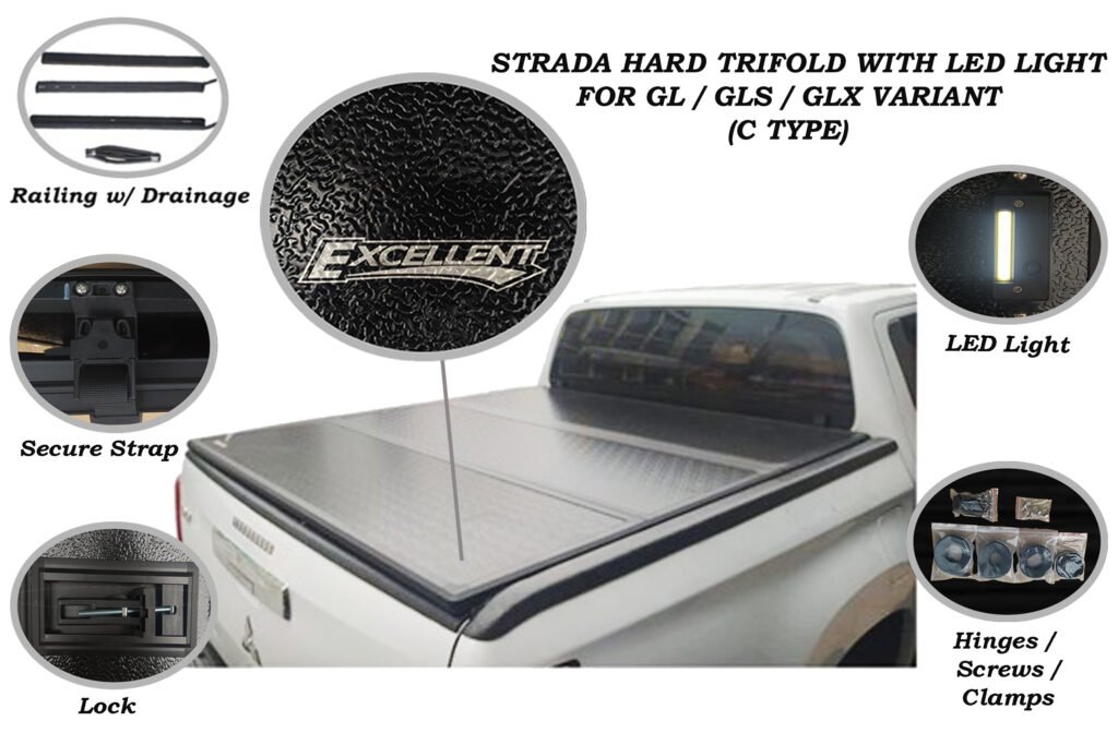 mitsubishi-strada-gl-glx-gls-2019-2022-hard-trifold-with-led-c-type