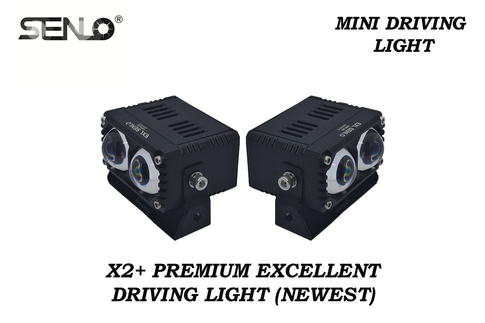 SENLO MINI DRIVING LIGHT: X2+ NEWEST PREMIUM EXCELLENT DRIVING LIGHT