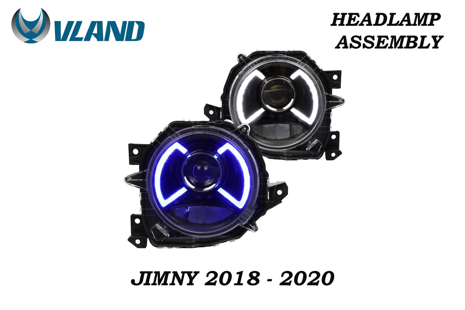 JIMNY 2018 - 2020 VLAND HEAD LIGHT ASSEMBLY CLEAR