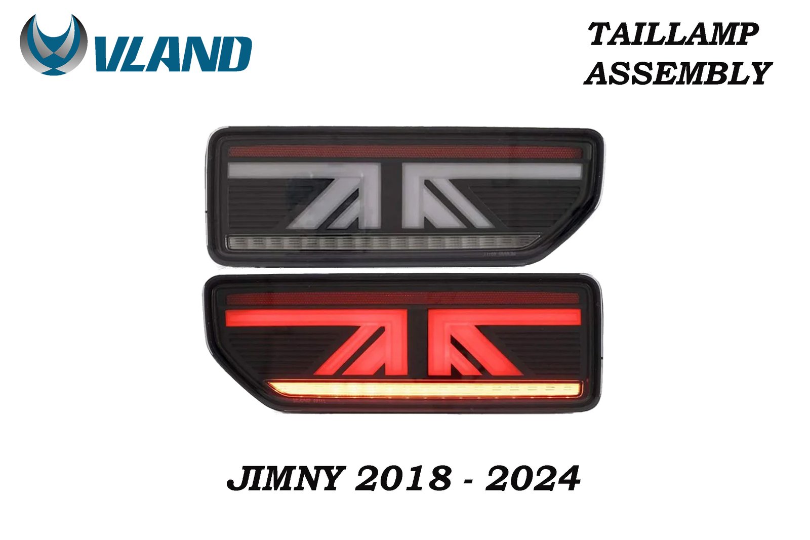 JIMNY 2018 - 2024 VLAND TAIL LIGHT ASSEMBLY RED