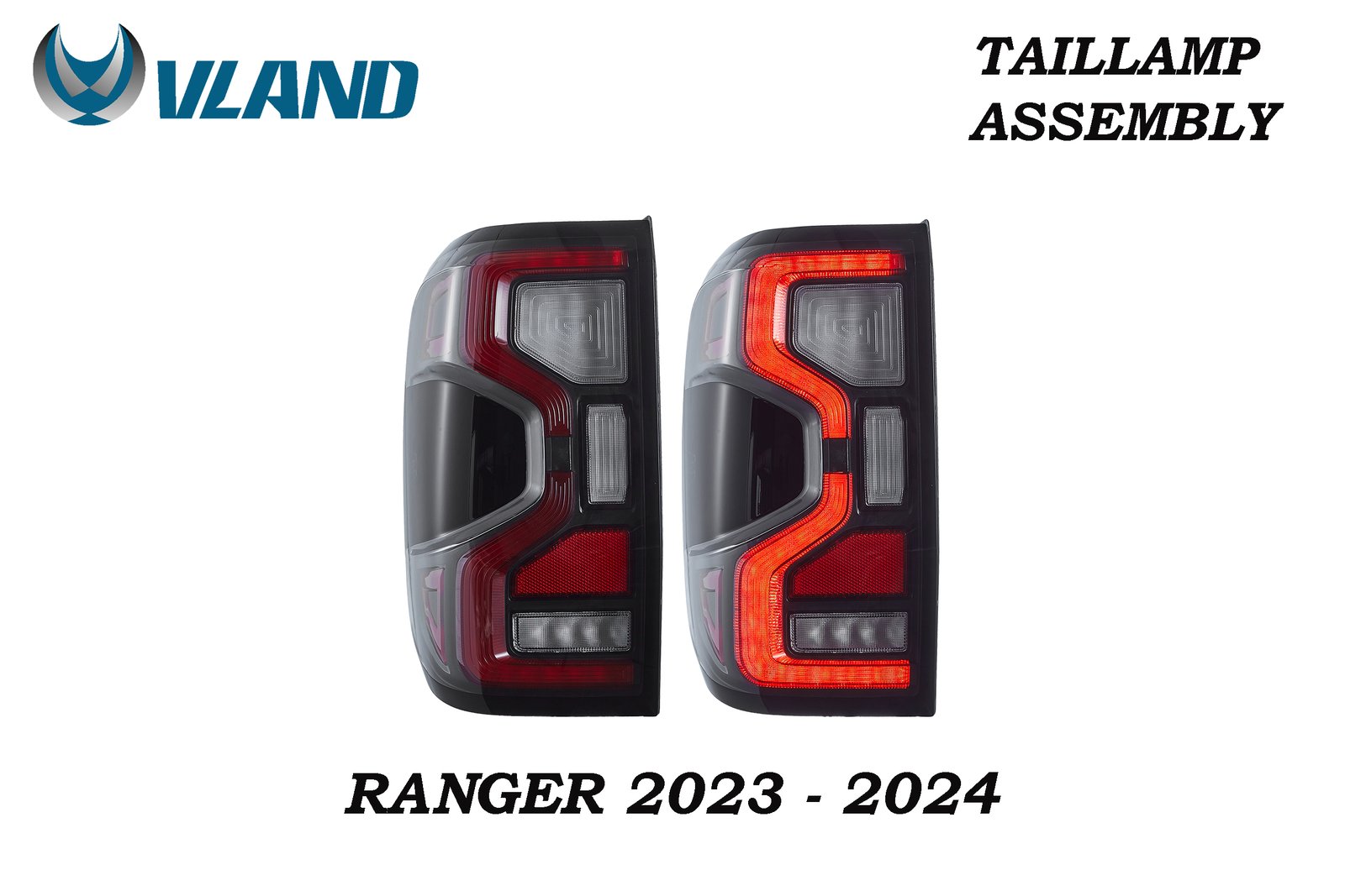 RANGER 2023 - 2024 TAIL LIGHT ASSEMBLY SMOKE