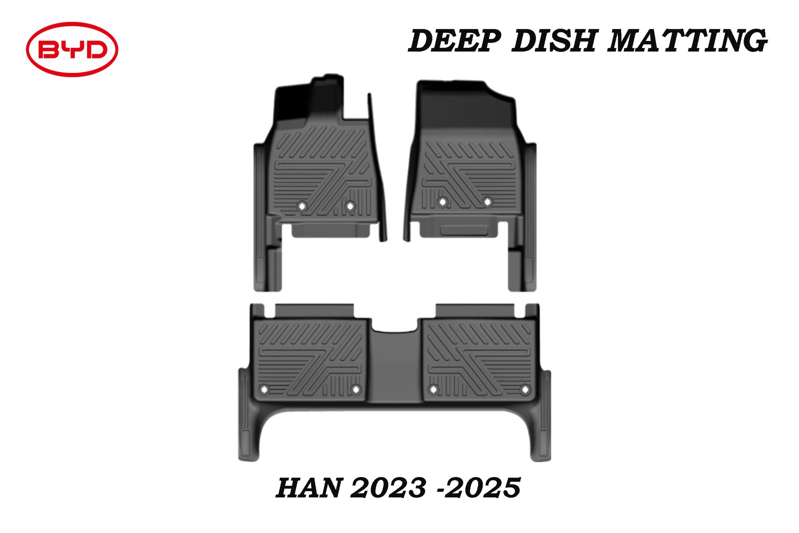 BYD HAN 2023  - 2025 5D DEEP DISH MATTING