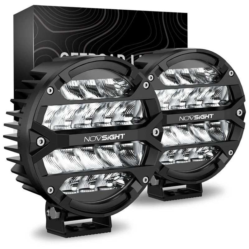 Rock Series | 7-inch LED Pod Round Lights Diving Lights 1