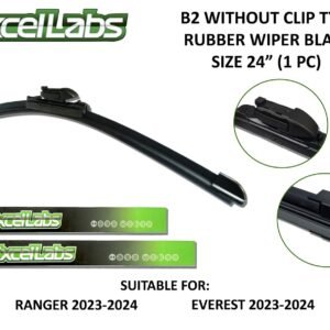 EXCELLABS RUBBER WIPER BLADE SIZE 24" (B2 WITHOUT CLIP)