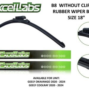 EXCELLABS RUBBER WIPER BLADE SIZE 18" (B8)