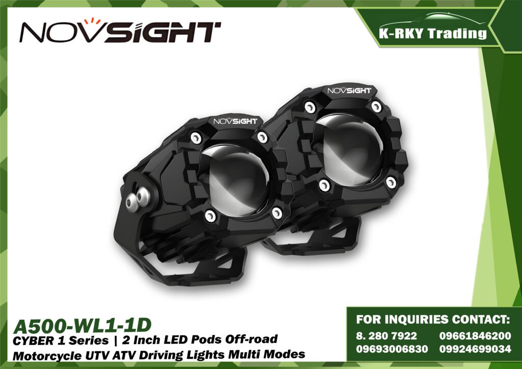 CYBER 1 Series | 2 Inch LED Pods Off-road Motorcycle UTV ATV Driving Lights Multi Modes