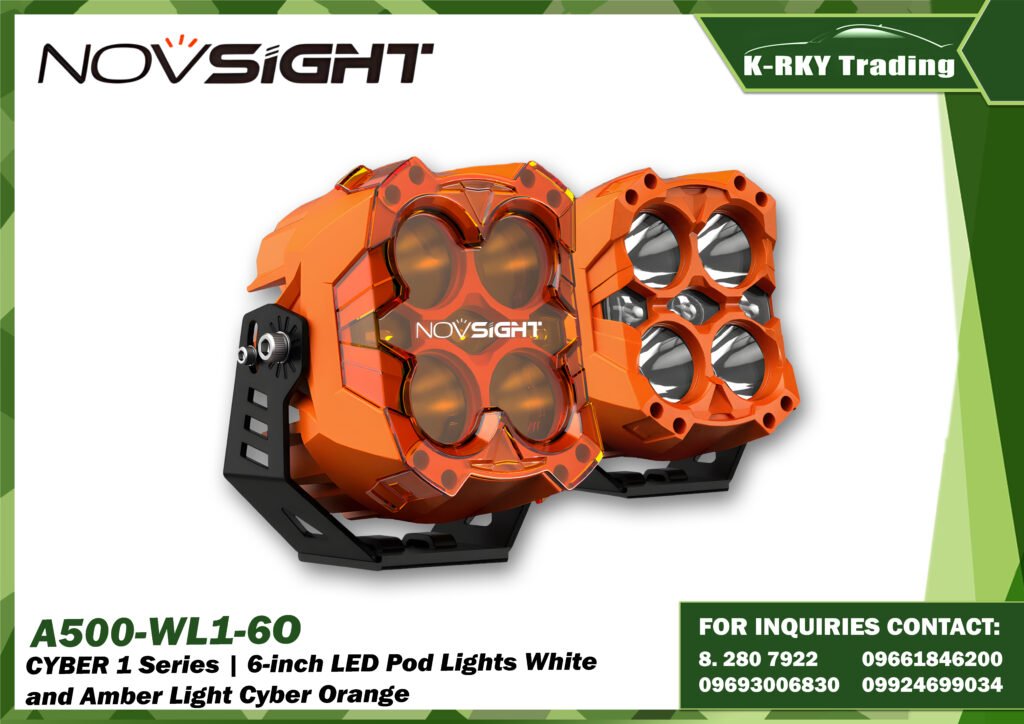 cyber-1-series-6-inch-led-pod-lights-white-and-amber-light-cyber-orange