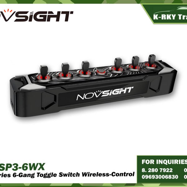 CYBER Series 6-Gang Toggle Switch Wireless-Control
