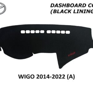 TOYOTA WIGO 2014-2022 DASH BOARD COVER (BLACK LINING)