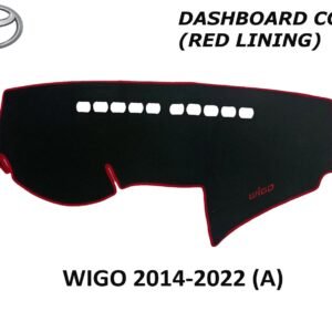 TOYOTA WIGO 2014-2022 DASH BOARD COVER (RED LINING)