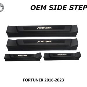 FORTUNER 2016 - 2023 SIDE STEPSILL WITH LOGO NO LED