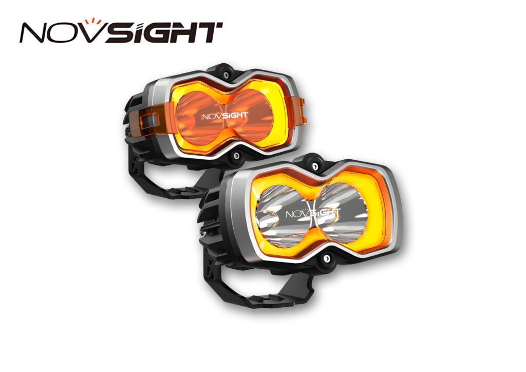 halo-series-4-5-led-pod-lights-with-drl-35w-twin-light-kit-system-pair-spot-beam