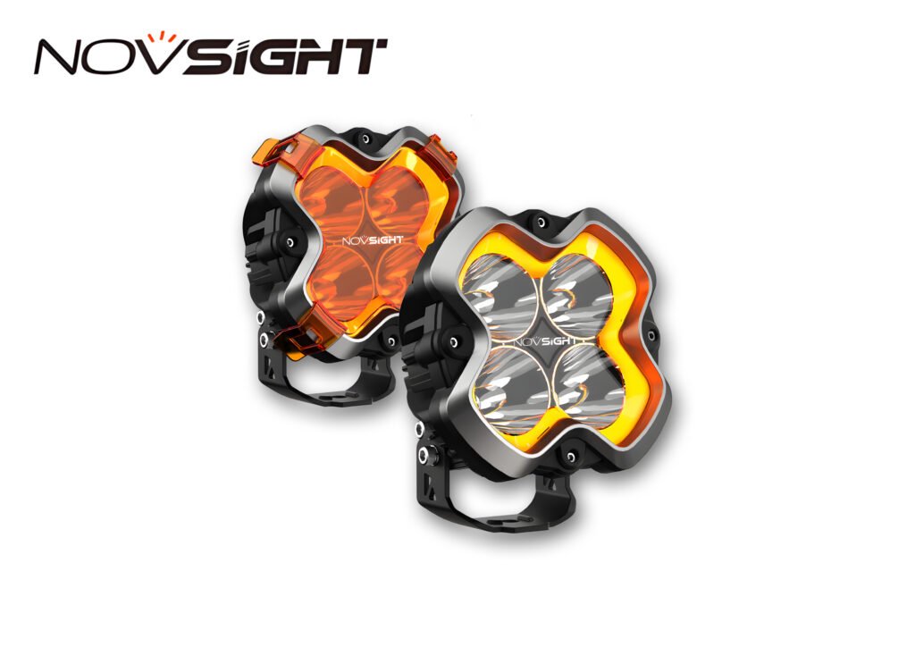 halo-series-6-led-pod-lights-with-drl-48w-twin-light-kit-system-pair-spot-beam