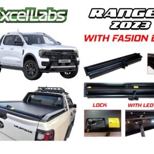RANGER WILDTRAK 2023-2024 ROLLER LID ALUMINUM MANUAL WITH LOCK AND LED
