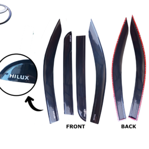 KQD-2045BK-scaled-1.png TOYOTA HILUX 2016-2024 DOOR VISOR BLACK MUGEN TYPE
