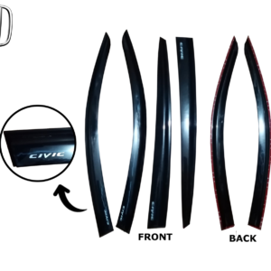 KQD-2058BK-scaled-1.png HONDA CIVIC 2016-2020 DOOR VISOR BLACK INJECTION