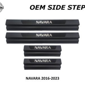 NAVARA 2016 - 2023 SIDE STEPSILL WITH LOGO NO LED