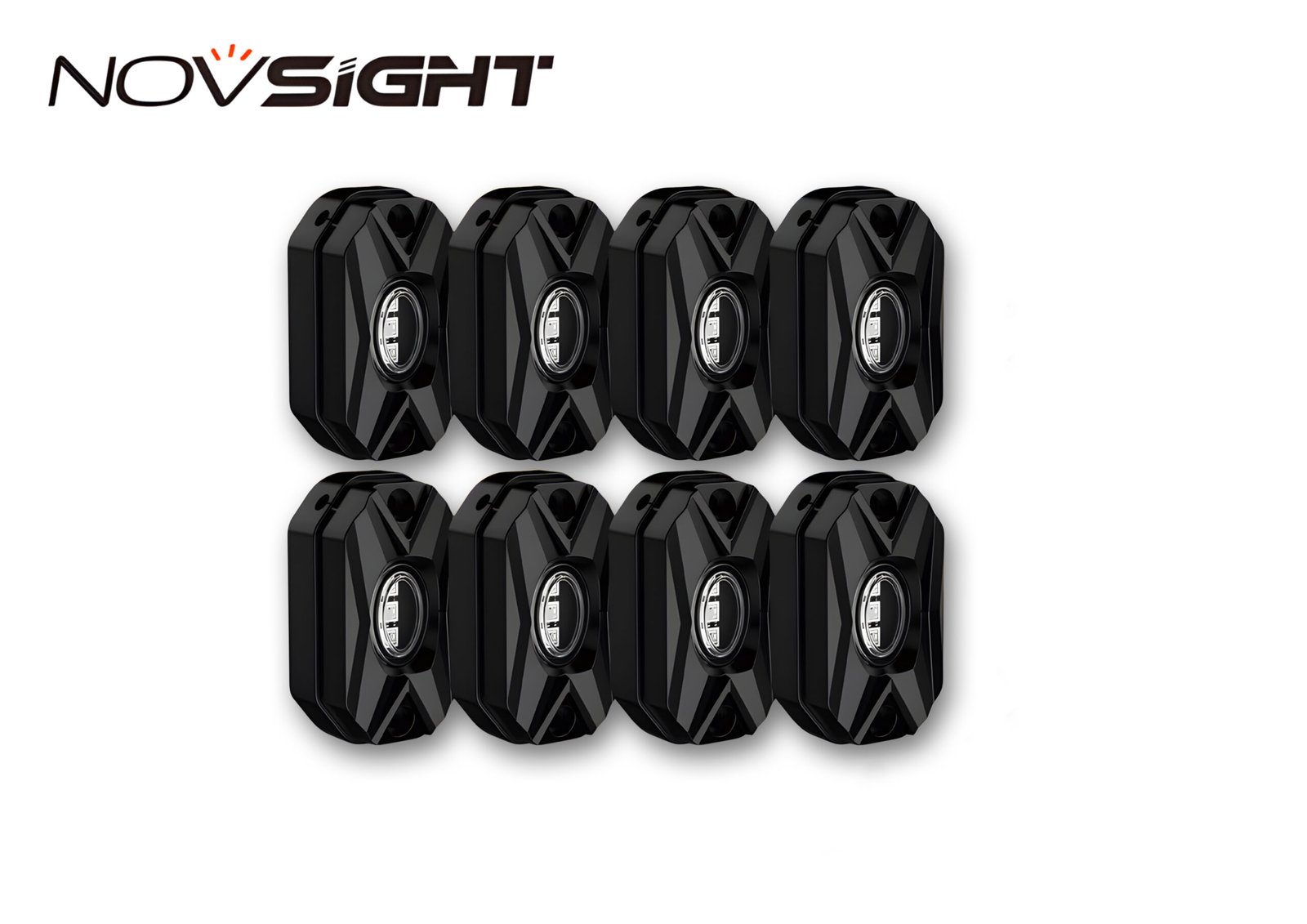 RGB LED Rock Lights Kit One to Eight (8 Pods Set)