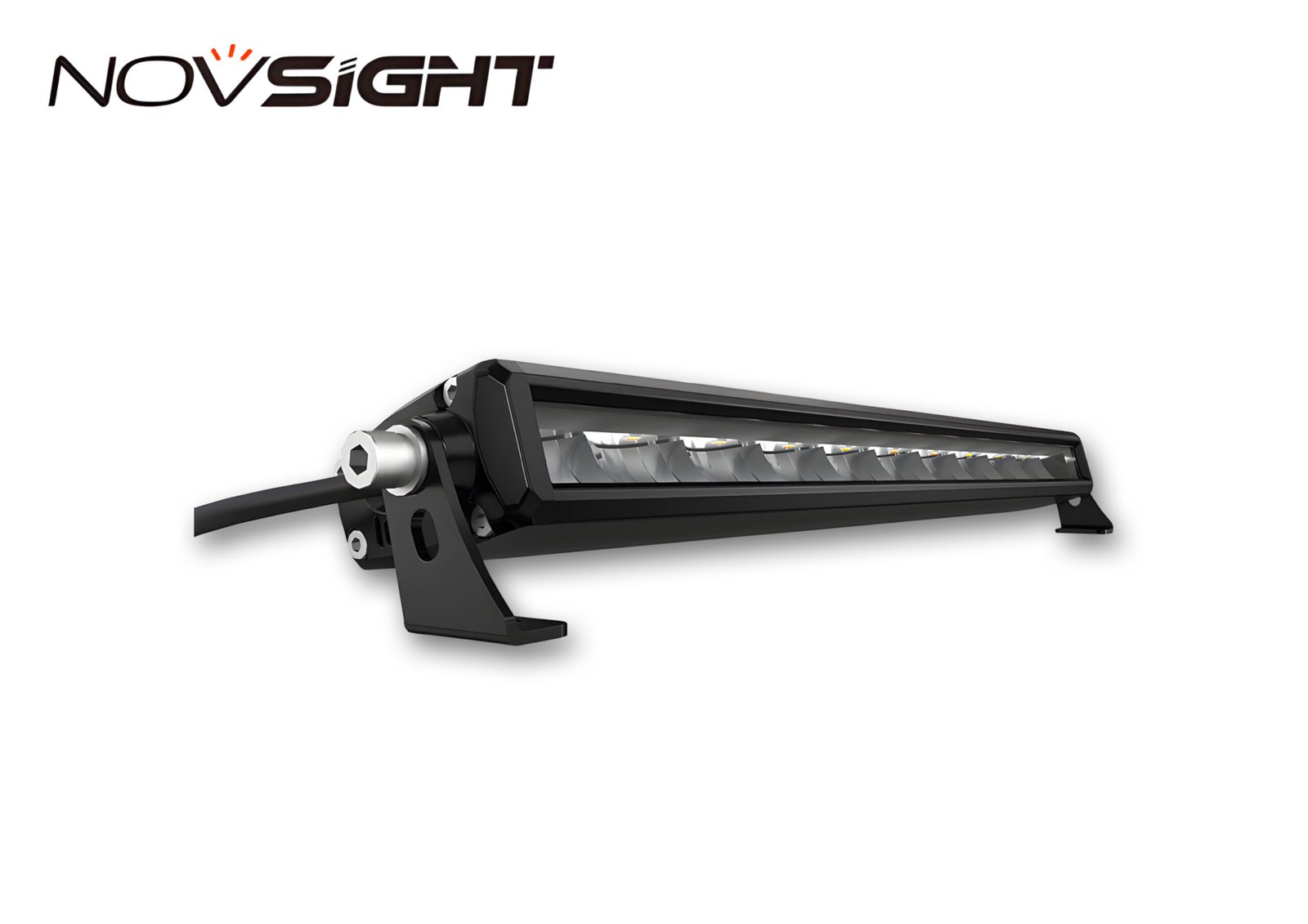 Rock Series 30 Inch Single Row Dual Color Beam LED Off-Road Light Bar White and Amber
