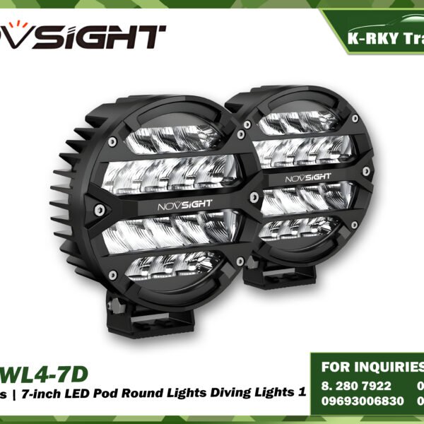 Rock Series | 7-inch LED Pod Round Lights Diving Lights 1