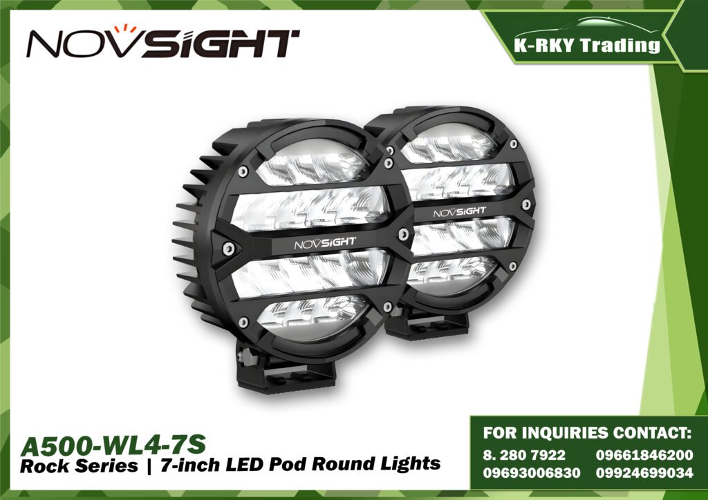 Rock Series | 7-inch LED Pod Round Lights