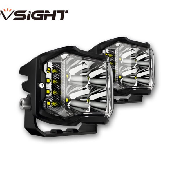 Rock Series | 4-inch LED Pod Spotlights with Side Lights