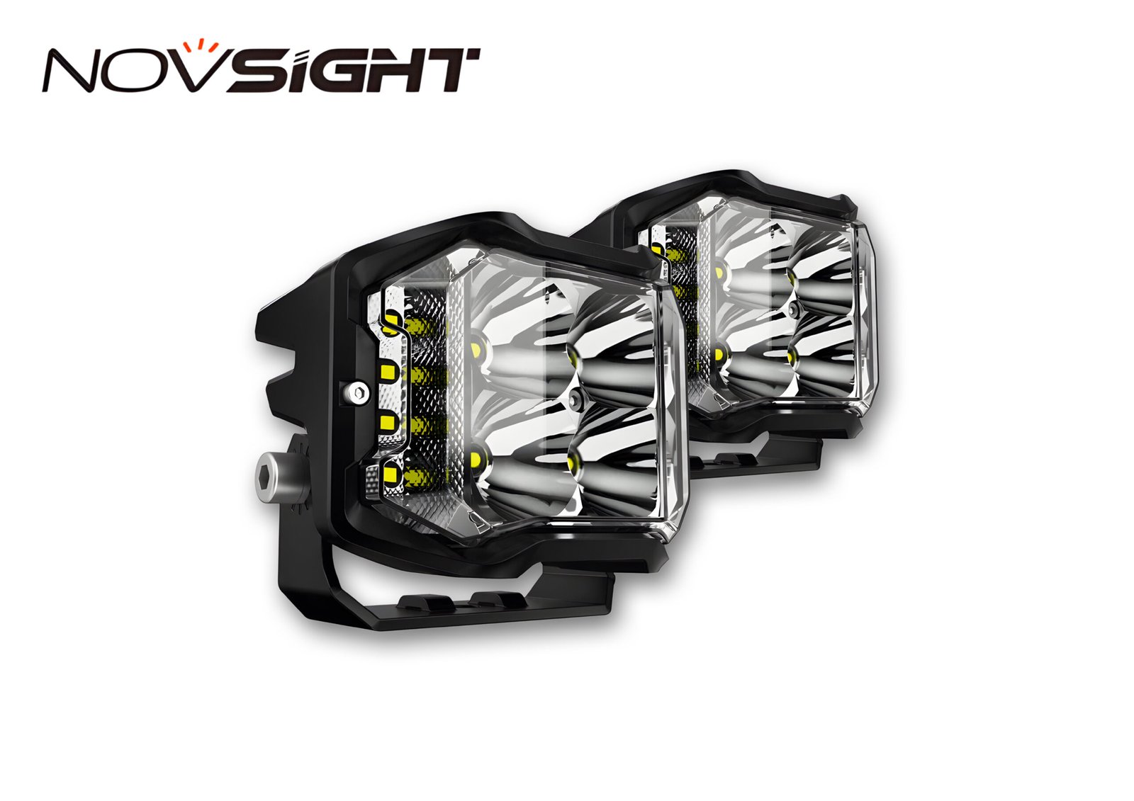 Rock Series | 4-inch LED Pod Spotlights with Side Lights