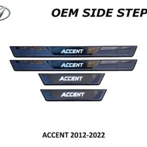 ACCENT 2012 - 2022 SIDE STEPSILL WITH LOGO NO LED
