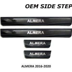 ALMERA 2016 - 2020 SIDE STEPSILL WITH LOGO NO LED