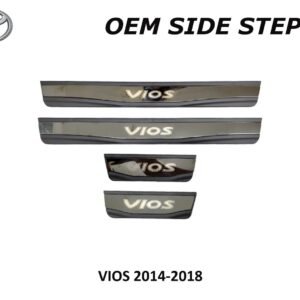 VIOS 2014 - 2018  SIDE STEPSILL BLACK VIOS LOGO